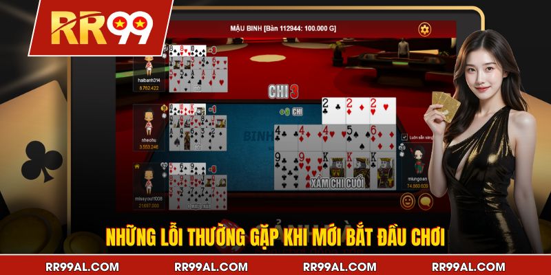 Những lỗi thường gặp khi mới bắt đầu chơi