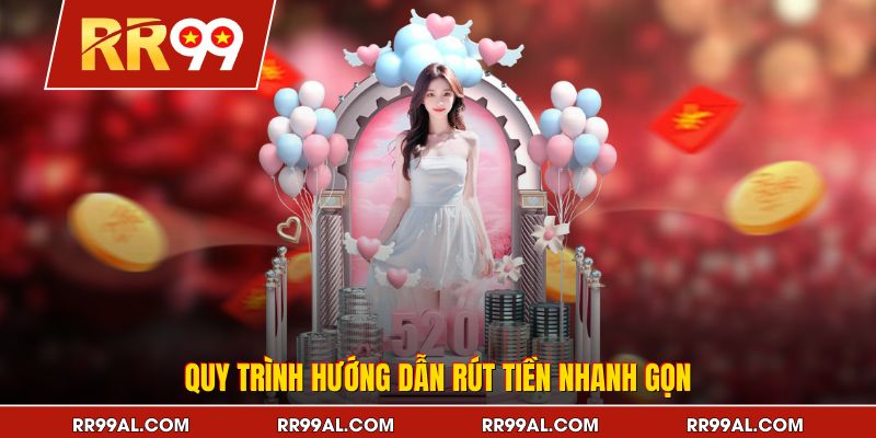 Quy trình hướng dẫn rút tiền nhanh gọn